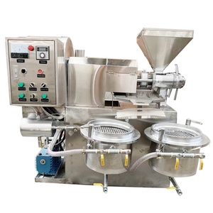 เครื่องสกัดน้ำมันอัตโนมัติขนาดใหญ่สำหรับเชิงพาณิชย์  ทำจากสแตนเลส  กำลังการผลิต 300-500 กก./ชม. สำหรับน้ำมันงา น้ำมันถั่วเหลือง น้ำมันปาล์ม แบบสกรูเพรส - Product Image 4