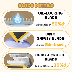 เครื่องตัดขนสุนัขไฟฟ้า LILIPRO PT306 แบบมืออาชีพ เงียบ ชาร์จไฟได้ ชุดอุปกรณ์ตัดแต่งขนสัตว์เลี้ยงไร้สาย สำหรับแมวและสัตว์อื่นๆ - Product Image 2