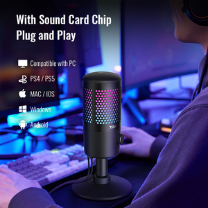 Bộ thiết bị podcast tích hợp tất cả trong một của Takstar: Giao diện âm thanh, micro tụ điện, tai nghe DJ, loa giám sát, loa âm thanh xe hơi - Product Image 3