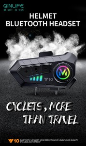 Y10 xe máy Mũ bảo hiểm Tai nghe <span class=keywords><strong>Bluetooth</strong></span> không thấm nước xe máy Tai nghe cho tất cả các Mũ bảo hiểm với tiếng ồn hủy bỏ - Product Image 4