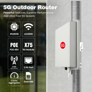 เราเตอร์ MISECTEL M20M43Ultra 5G แบบแผง SDX75 สำหรับภายนอกอาคาร กำลังขยายสูง รับสัญญาณ 5G แรงพิเศษ - Product Image 1