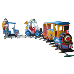 Parque de atracciones Tren de pista de batería eléctrica turística para adultos y niños para ventas Paseos para niños para área de juegos Paseos en interiores 001 - Product Image 4