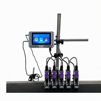 Machine de codage à jet d'encre thermique TIJ pour l'impression de dates et de lots sur film aluminium pour l'industrie de l'emballage alimentaire