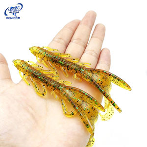 Leurre <span class=keywords><strong>de</strong></span> pêche souple Alpha 13cm 10.6g, odeur <span class=keywords><strong>de</strong></span> crevette, appât flottant en plastique souple pour la pêche en <span class=keywords><strong>eau</strong></span> douce/<span class=keywords><strong>eau</strong></span> salée - Product Image 1