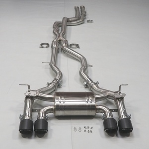 Valvetronic Exhaust Catback for BMW M3 M4 F80 F82 S55 3.0T 2015-2019 with Stainless Steel or Titanium Muffler for Custom Sound - Product Image 5
