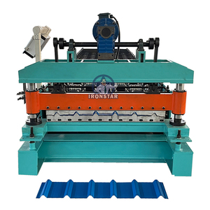 고품질 IBR 금속 시트 지붕 패널 롤 성형 기계 - Product Image 4