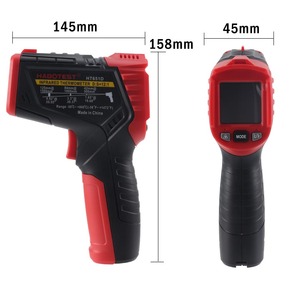 Thermomètre infrarouge sans contact HABOTEST HT651D, détecteur de -50 à 550 degrés, testeur laser, outil manuel, 1 pièce - Product Image 6