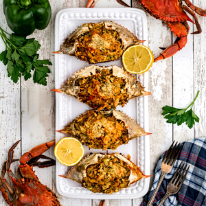 Coquilles de crabe séchées naturelles du Vietnam pour garnitures de fruits de mer et applications décoratives - Product Image 1