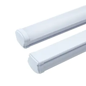 Tubos de led ip66, 7500k impermeáveis, uso externo, 1200 k, carcaça de plástico, 36w, 40 w, 4ft, batten, smd3035, mm, t8