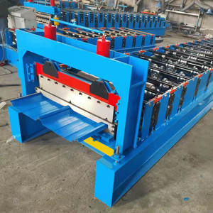 छिपे हुए प्रकार के छत सीम पैनल उत्पादन के लिए स्वचालित जच रोल बनाने की मशीन - Product Image 1