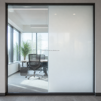 Película PDLC Personalizada para Ventanas, Película Inteligente Autoadhesiva PDLC para Ventanas de Vidrio, Película Inteligente Comercial OEM Conmutable para Puertas