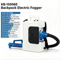 Pulvérisateur à dos ULV 10L, débit 5-6m, portée 6m, machine de nébulisation électrique à froid pour désinfection et assainissement, OEM disponible