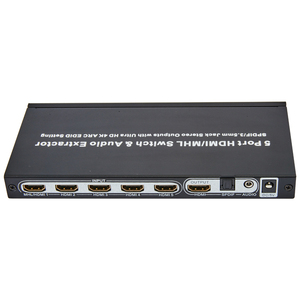Venta caliente Multiviewer sin Video 1080P <span class=keywords><strong>matriz</strong></span> 3D conmutador Hdmi 5 en 1 - Product Image 4