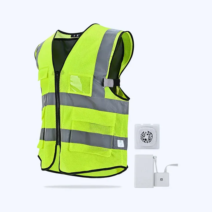 Hot selling Cooling Vest Clothing Air Conditioning Clothingsuitable fan cooling jacket under hot weather