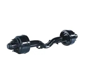 New American Drop Center Trailer Axle with round Shaft American Drum Axle for Semi Trailer