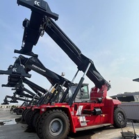 Apilador de contenedores Kalmar Sany Reach Stacker DRF450 DRG450 usado de alta calidad, con capacidad de 45 y 50 toneladas, con 1 año de garantía.