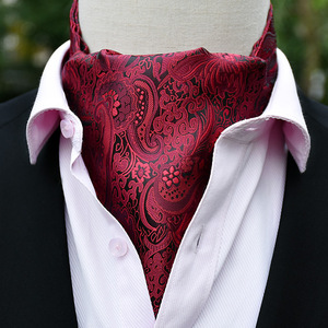 Fabricant de cravates personnalisées pour hommes <span class=keywords><strong>Cravate</strong></span> <span class=keywords><strong>Ascot</strong></span> Écharpe chaude Polyester Jacquard Série Cashew <span class=keywords><strong>Cravate</strong></span> <span class=keywords><strong>Ascot</strong></span> <span class=keywords><strong>Cravate</strong></span> pour hommes - Product Image 1