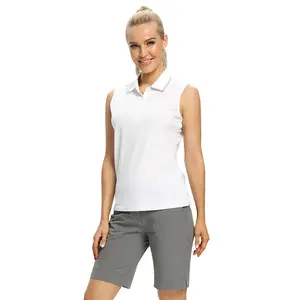 Custom Design Women Golf Shirts Polo Shirts for Women Lightweight Quick-Dry Collared Tennis Daily Shirts Work Tops