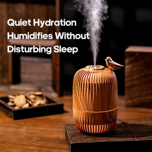 2026 Desktop Humidifier 280ml Fire Air <b>Essential</b> <b>Oil</b> Ultrasonic Portable USB Powered Aromatherapy <b>Diffuser</b> Ambient Light Air Ref - Product Image 2