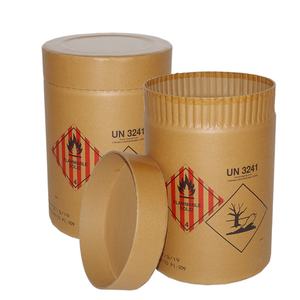 Boîte en papier kraft pleine surface Dia 38x50 / Tambour en papier pour emballage avec un bon emballage logistique - Product Image 1