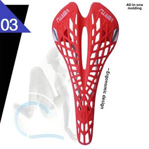 <span class=keywords><strong>Asiento</strong></span> de <span class=keywords><strong>Bicicleta</strong></span> de Montaña Ultraligero y Ventilado, Amortiguador, Cómodo, <span class=keywords><strong>Asiento</strong></span> Tipo Telaraña, Equipo de Amortiguación - Product Image 4