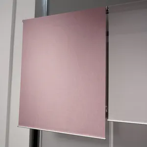 Đơn giản tua cán rèm <span class=keywords><strong>Shades</strong></span> dọc mô hình vải vải tráng Màn cửa sổ cài đặt rèm - Product Image 1