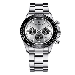 OCHSTIN 6103B Antique <strong>Rose</strong> <strong>Gold</strong> Man Quartz <strong>Watch</strong> Stainless Steel Band Luminous Chronograph Simple Sports <strong>Watch</strong> <strong>Set</strong> - Product Image 1