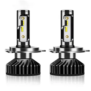 Lampu depan mobil Led F2 sistem pencahayaan otomatis 16000Lm kipas pendingin F2 warna ganda COB Canbus 9005 kabut otomatis 9006 H4 H7