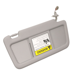 แผงบังแดดด้านซ้ายคนขับ สีเทา ABS FE88-69-320B-77 สำหรับ Toyota RX8 2004-2011 ติดตั้งด้วยเทป 3M - Product Image 1