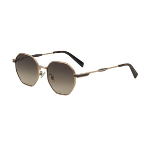 Gafas de Sol Poligonales de Alta Gama Unisex con Marco Metálico, Protección UV400 Clase 2, para Conducir y Uso en Exteriores - Product Image 4