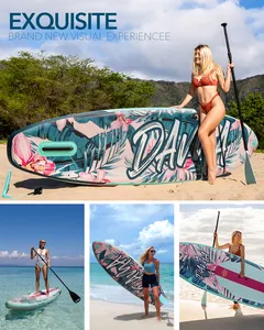 P.F. DAMA Serie neue Marke heißer Verkauf neues Design Blume aufblasbare Sup Board Stand Up Paddle Board aufblasbare Sup Standup Board