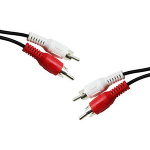 Cable de audio 2RCA macho a 2RCA macho, de alta calidad, flexible, ideal para conectar dispositivos de audio y transmitir sonido claro. - Product Image 1