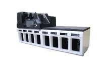 Machine de tri de billets de banque multi-devises WT-10800, UZS EURO USD RUS, trieuse de billets de banque à dénomination mixte