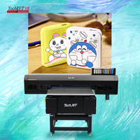 Impresora UV de Formato Pequeño TechJet 9060, Nueva y Mejorada, para Impresión de Artículos Promocionales y Señalización