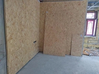 Panneaux OSB SIP 9mm-18mm en bois de peuplier stratifié, respectueux de l'environnement, structure à 3 couches pour meubles et construction