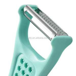 Bán chạy nhất đa chức năng 4 in1 zester vắt tay trái cây Slicer Rau Peeler cho nhà bếp - Product Image 5