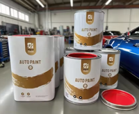 Peinture automobile de réparation couleur d'origine Masterbatch Métal Nacré Peinture en aérosol Haute Couvrance Acrylique Couche de finition Vente en gros usine