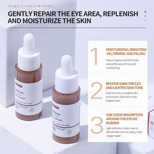 美白＆アンチエイジングのためのカフェインアイセラム、クマ、たるみ、小じわを消す、保湿、引き締め、天然香料、OBM - Product Image 3