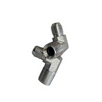 Raccord hydraulique droit haute fiabilité en acier au carbone et acier inoxydable pour pipeline