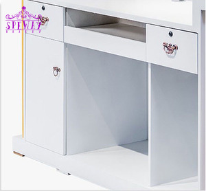 2020 de la fábrica <span class=keywords><strong>barato</strong></span> blanco salón de recepción para salón de belleza - Product Image 4
