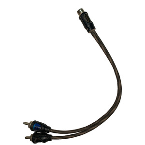 Cavi <span class=keywords><strong>RCA</strong></span> Audio per auto di produzione cinese con cavo <span class=keywords><strong>RCA</strong></span> con spina nera da <span class=keywords><strong>3</strong></span>.5mm 30CM - Product Image 5