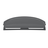 Passend für Tesla Model Y/YL (Modelljahr 24/25) – Schwarzes Armaturenbrett-Schutzpad aus Silikon, staubdicht und lichtabschirmend
