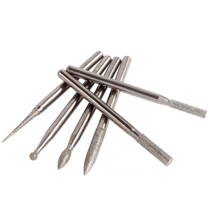 Juego de 30 cabezales de pulido de aleación para amoladoras neumáticas, para tallado de acero y jade, agujas de pulido de diamante, suministro del fabricante - Product Image 4