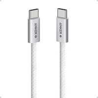 Câble USB C vers USB C Anker Zolo 240W, tressé et résistant à la saleté, charge rapide PD 3.1 Type-C pour iPhone 16 15 MacBook Pro iPad