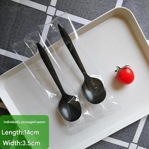 Phân hủy sinh học dùng một lần dao kéo thân thiện với môi thìa cá nhân đóng gói dễ dàng để xử lý - Product Image 3