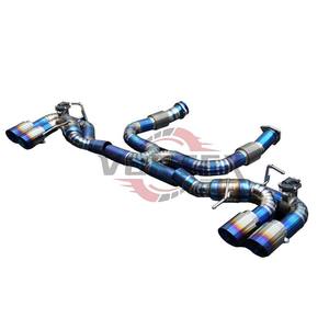 Escape Trasero con Válvulas Vortex Titanium para Chevrolet Corvette C8 6.2L V8 2020-2025, Control Remoto, Sin Drones, Ligero - Product Image 2