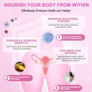 Vendita calda O EM con Design etichetta Gummies salute vaginale per le donne sostiene la vita sana aumentare la fiducia integratore alimentare - Product Image 6