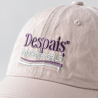 Casquette de baseball réglable 6 panneaux en coton doux 100% avec broderie vintage 'Dad Hat' Despais pour hommes et femmes, idéale pour le quotidien et les activités de plein air