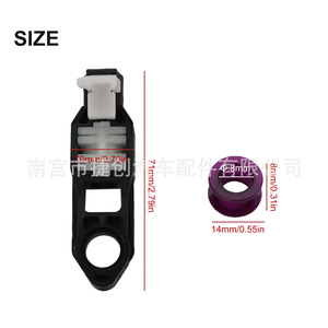 Buje de cable de cambio de marchas Jiechuang Auto Parts 28300-79J01, funda de transmisión manual y automática para Suzuki, Nissan, Toyota - Product Image 2