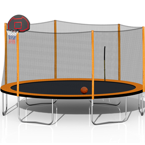<span class=keywords><strong>Trampoline</strong></span> de yoga bon marché de 14 pieds, pour jouer en plein air, petite maison, saut, pour enfants - Product Image 2